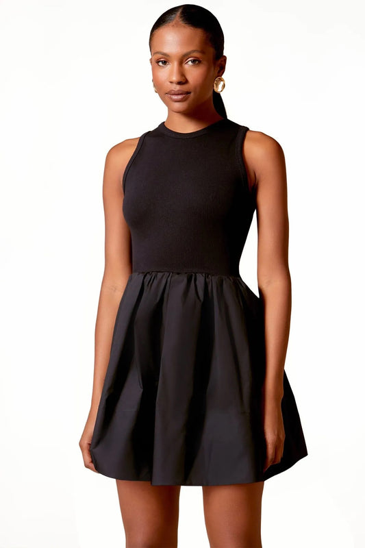 VESTIDO CURTO MAJU PRETO