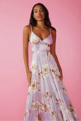 VESTIDO LONGO VITORIA ESTAMPA FLOR