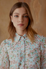 CAMISA CLASSICA FLORAL PARADIS ESTAMPA FLORAL PARADIS