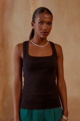 BLUSA MALHA REGATA RIBANA PRETO