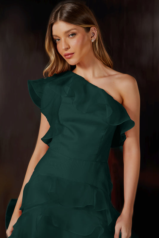 VESTIDO LONGO GABRIELA VERDE LONDRES
