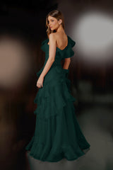 VESTIDO LONGO GABRIELA VERDE LONDRES