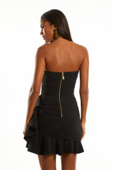 VESTIDO CURTO LEAH PRETO