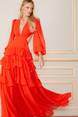 VESTIDO LONGO BLAKE GUARANA