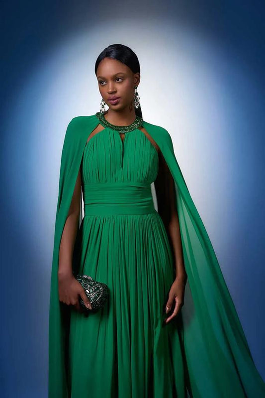 VESTIDO LONGO DRESS PARTY FRANCISCA VERDE