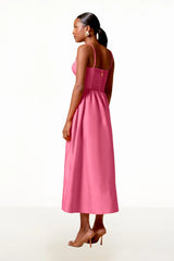 VESTIDO MIDI GIANE TULIPA