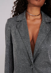 BLAZER ALONGADO LUREX