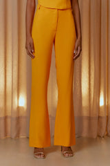 CALÇA CLÁSSICA BOLSO LAPELA TANGERINA FRIDA