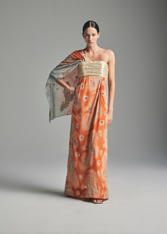 VESTIDO FLÁVIA DOURADO