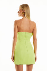 VESTIDO CURTO JOY LIME