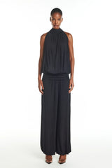 CALÇA ALADIM CÓS DOBRÁVEL MALHA PRETA