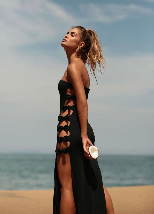 VESTIDO PORTO CERVO BLACK