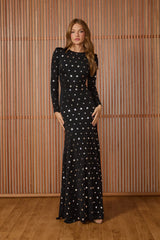 VESTIDO LONGO ADRIANA TERMOCOLANTE PRETO