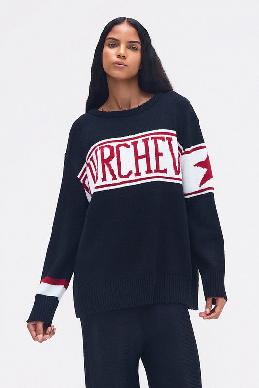 BLUSA TRICOT PRETA COURCHEVEL