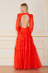 VESTIDO LONGO BLAKE GUARANA