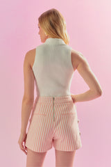 SHORT LISTRA ECO LILY FONDANT