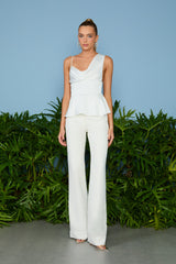 CALÇA MAYA RETA OFF WHITE