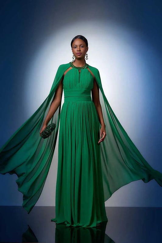 VESTIDO LONGO DRESS PARTY FRANCISCA VERDE