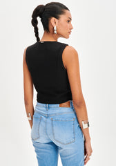 COLETE CURTO ALFAIATARIA PRETO