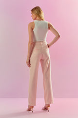 CALÇA LISTRA ECO LILY FONDANT