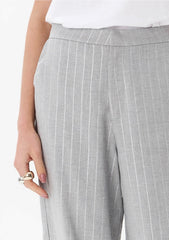 CALCA ALFAIATARIA BALLOON CINZA