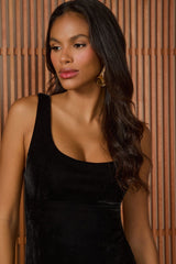 VESTIDO CURTO ANGELICA BALONE PRETO