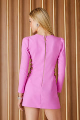 VESTIDO CURTO AMBER PINK