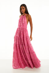 VESTIDO LONGO PALOMA TULIPA