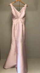 VESTIDO LONGO ZIBELINE ALCA CRUZADA COSTAS ROSE M. RODARTE
