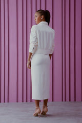 CONJUNTO ANTUÉRPIA BARBATANA OFF WHITE