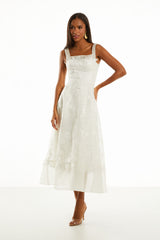 VESTIDO MIDI NAY OFF WHITE