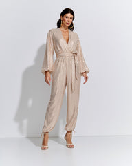 MACACÃO MANGA LONGA PAETE GOLD NATURAL