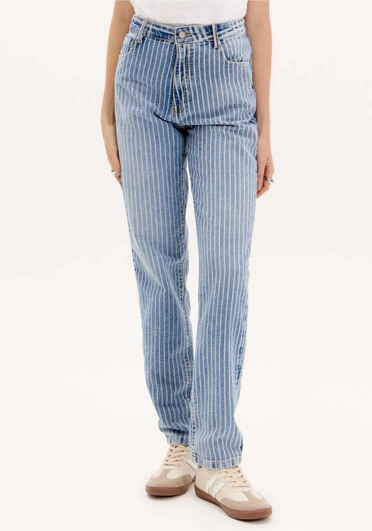 CALÇA JEANS BOYFRIEND HIGH RISCA DE GIZ