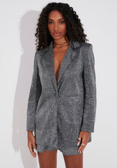 BLAZER ALONGADO LUREX