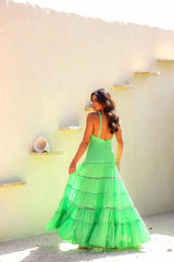 VESTIDO LONGO MARIELA MIX AVIAMENTOS