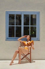 CONJUNTO BIQUINI PESPONTADO DOURADO