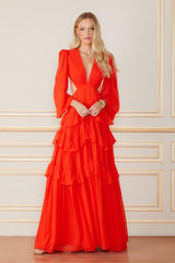 VESTIDO LONGO BLAKE GUARANA