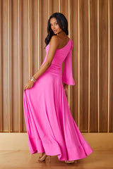 VESTIDO LONGO LAUREN PINK