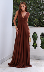 VESTIDO LONGO MANGA REMOVÍVEL