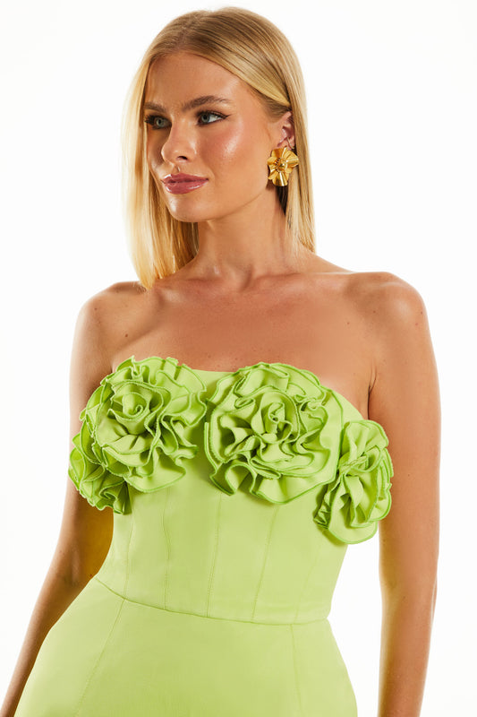 VESTIDO CURTO JOY LIME