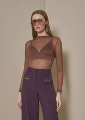 BLUSA MANGA LONGA TULE