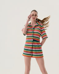 CONJUNTO CAMISA SHORT ZIGWAVE