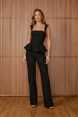 MACACÃO CHIARA BASQUE PRETO