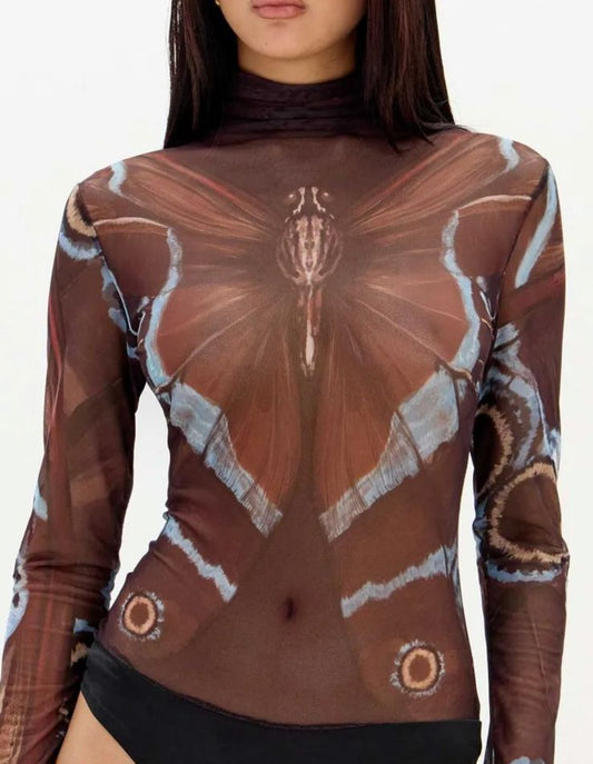 BODY ESTAMPADO MANGA LONGA