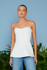BLUSA TYRA TOMARA QUE CAIA OFF WHITE