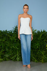 BLUSA TYRA TOMARA QUE CAIA OFF WHITE