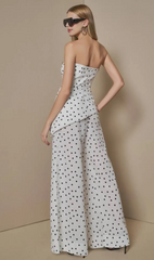 CONJUNTO TOP E CALÇA ESTAMPA POA MALABARES