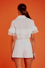 CONJUNTO LAISE STAR BRANCO