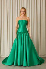 VESTIDO LONGO PAULA TOMARA QUE CAIA GREEN