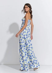 CONJUNTO BLUSA E CALÇA WIDE HORTÊNCIAS